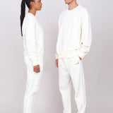 Unisex Oversized Crew Neck Sweatshirt Butter