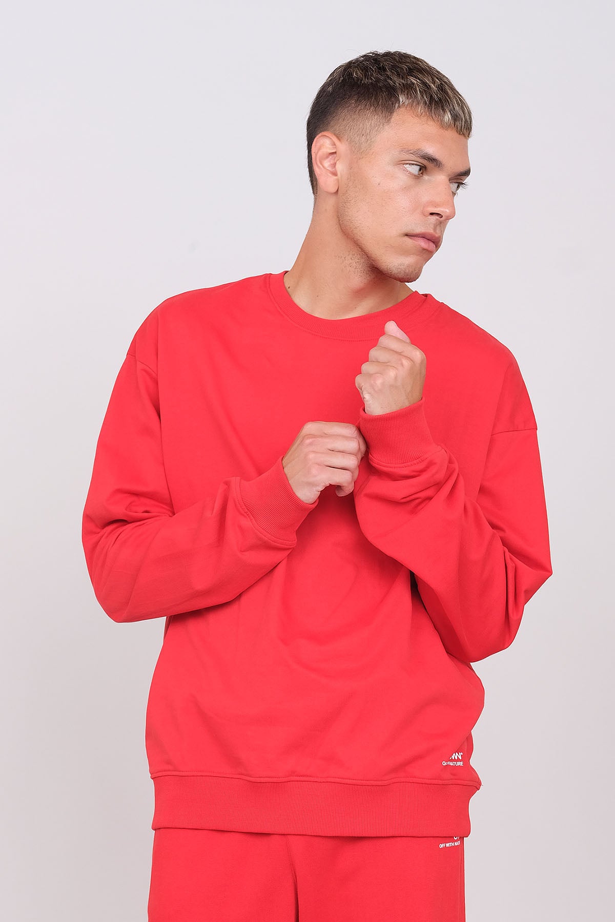 Felpa Girocollo Oversize Unisex