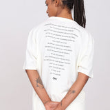 T-Shirt Girocollo Oversize Unisex Burro
