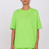 Unisex Oversized Crew Neck T-Shirt Apple Green