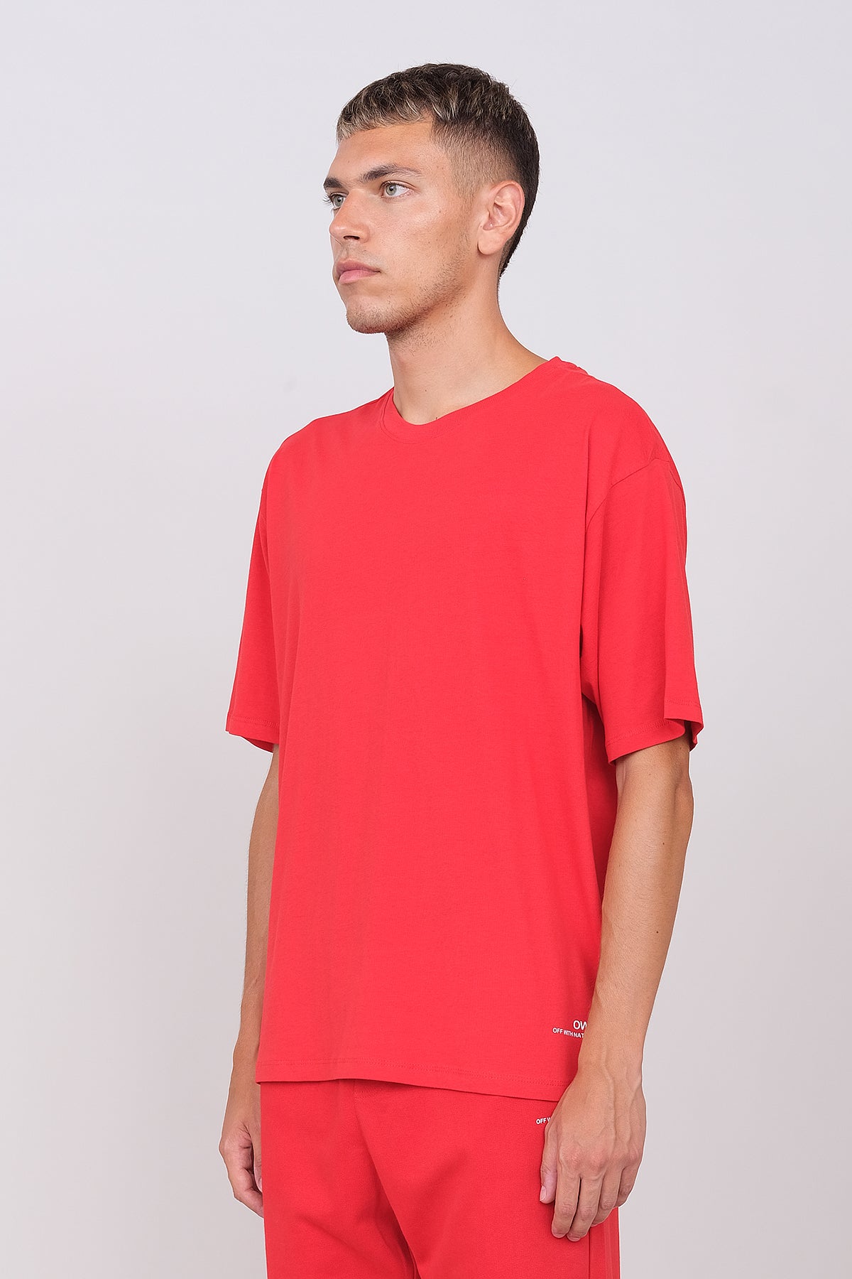 Unisex oversized crew-neck t-shirt