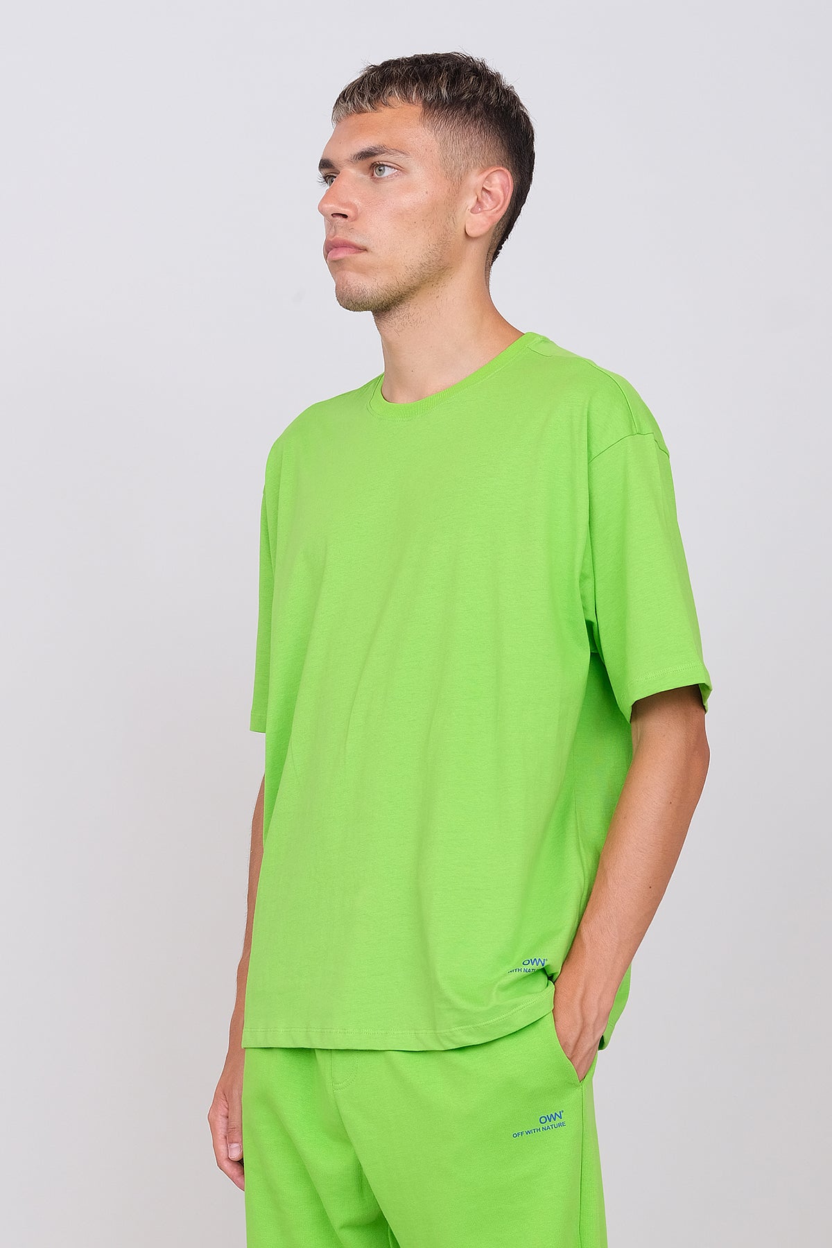 Unisex oversized crew-neck t-shirt