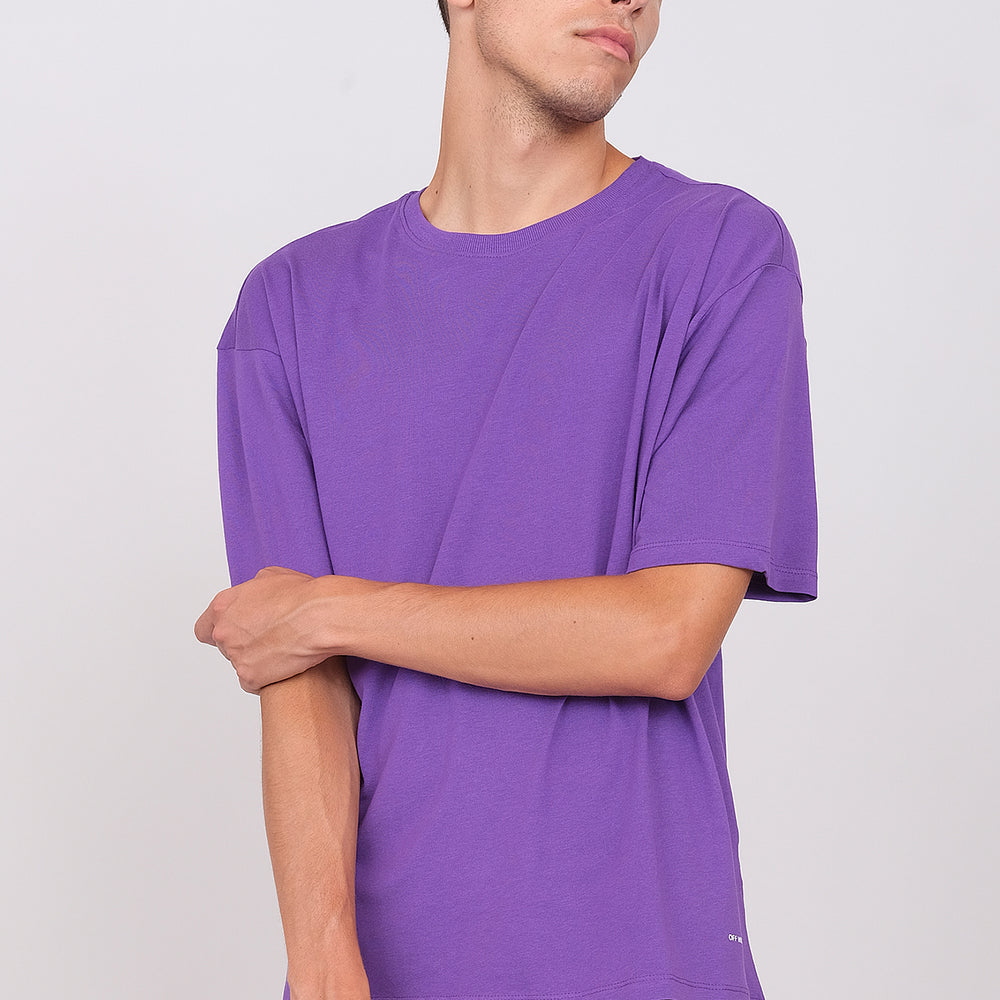 Unisex oversized crew-neck t-shirt