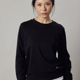 Crew Neck Sweatshirt Black