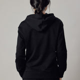 Black Hoodie with Side Slits