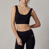 Active Biker Set + Black Sports Top