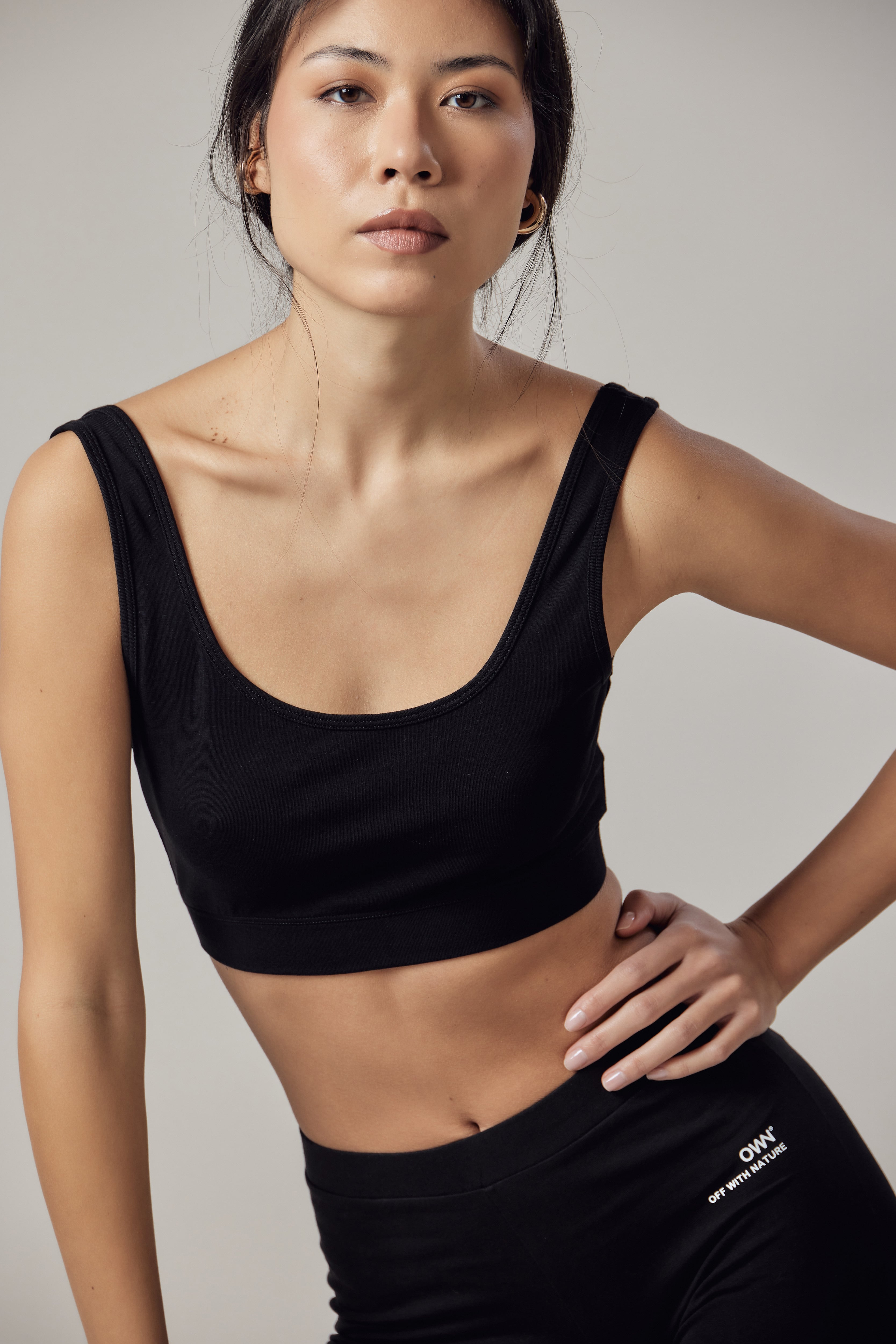 Black Sports Top