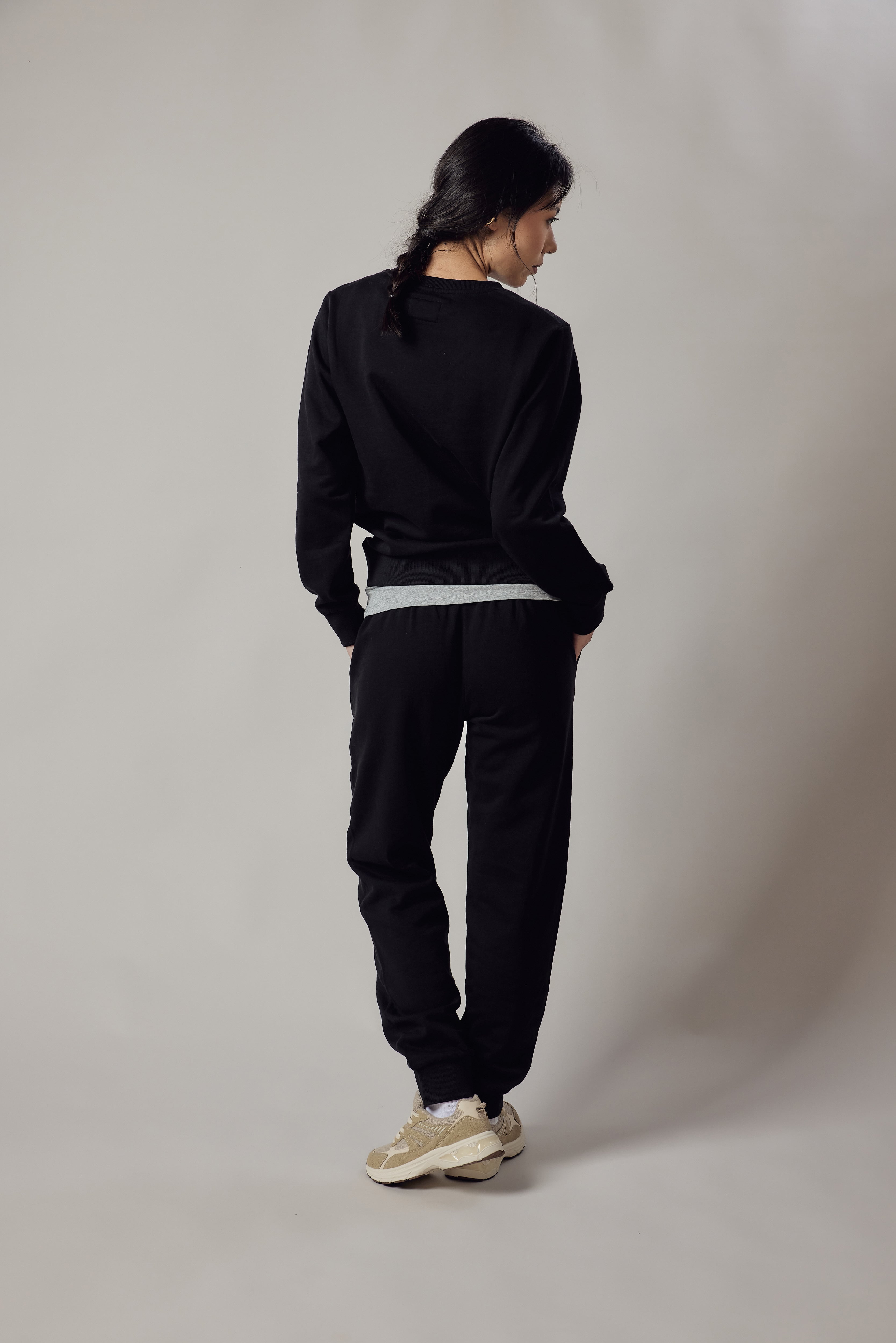 Joggers Felpati Nero