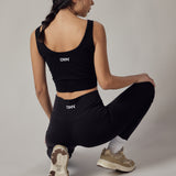 Leggings a Vita Alta Nero