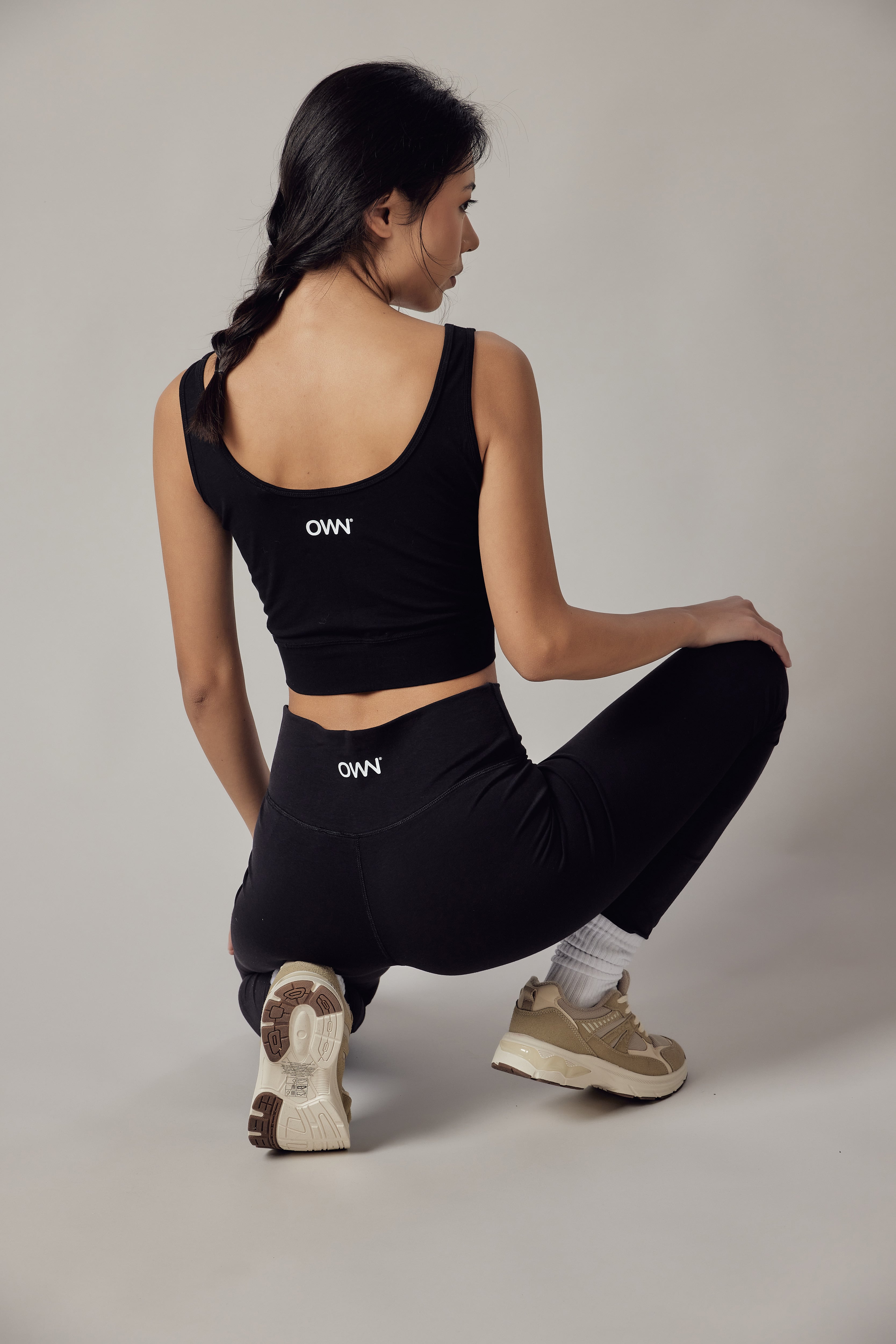 High Waisted Black Leggings