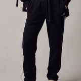 Straight Black Joggers