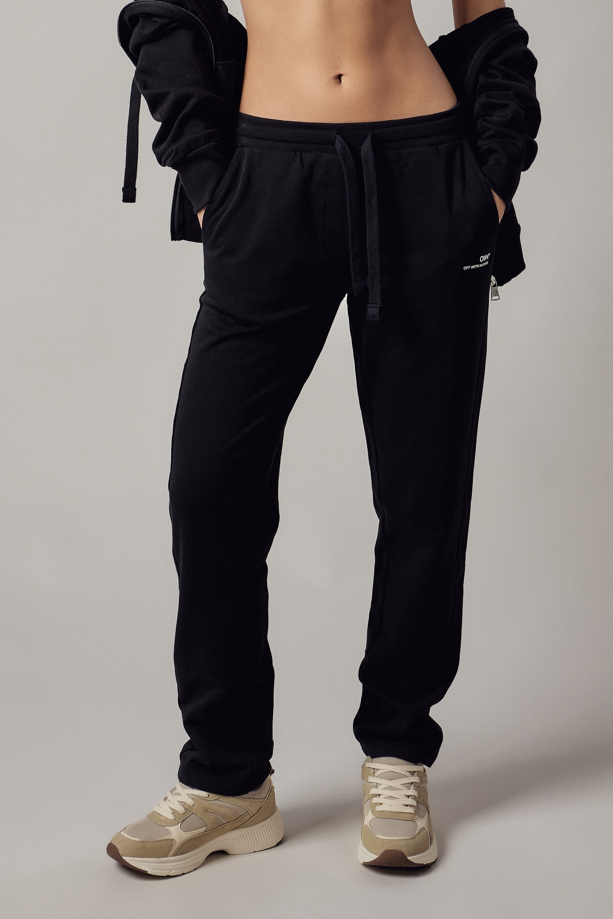 Joggers Dritti Nero