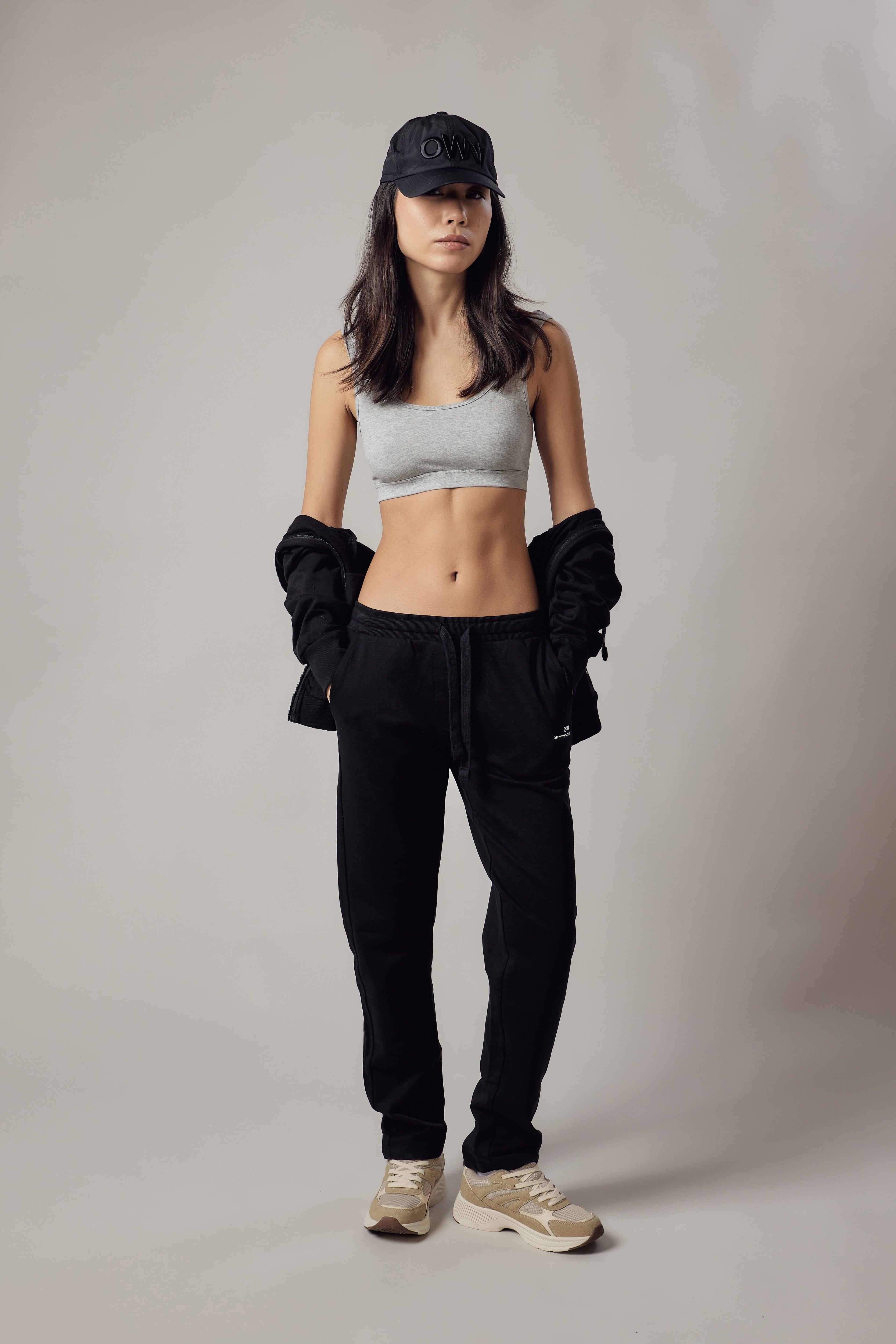 Joggers Dritti Nero