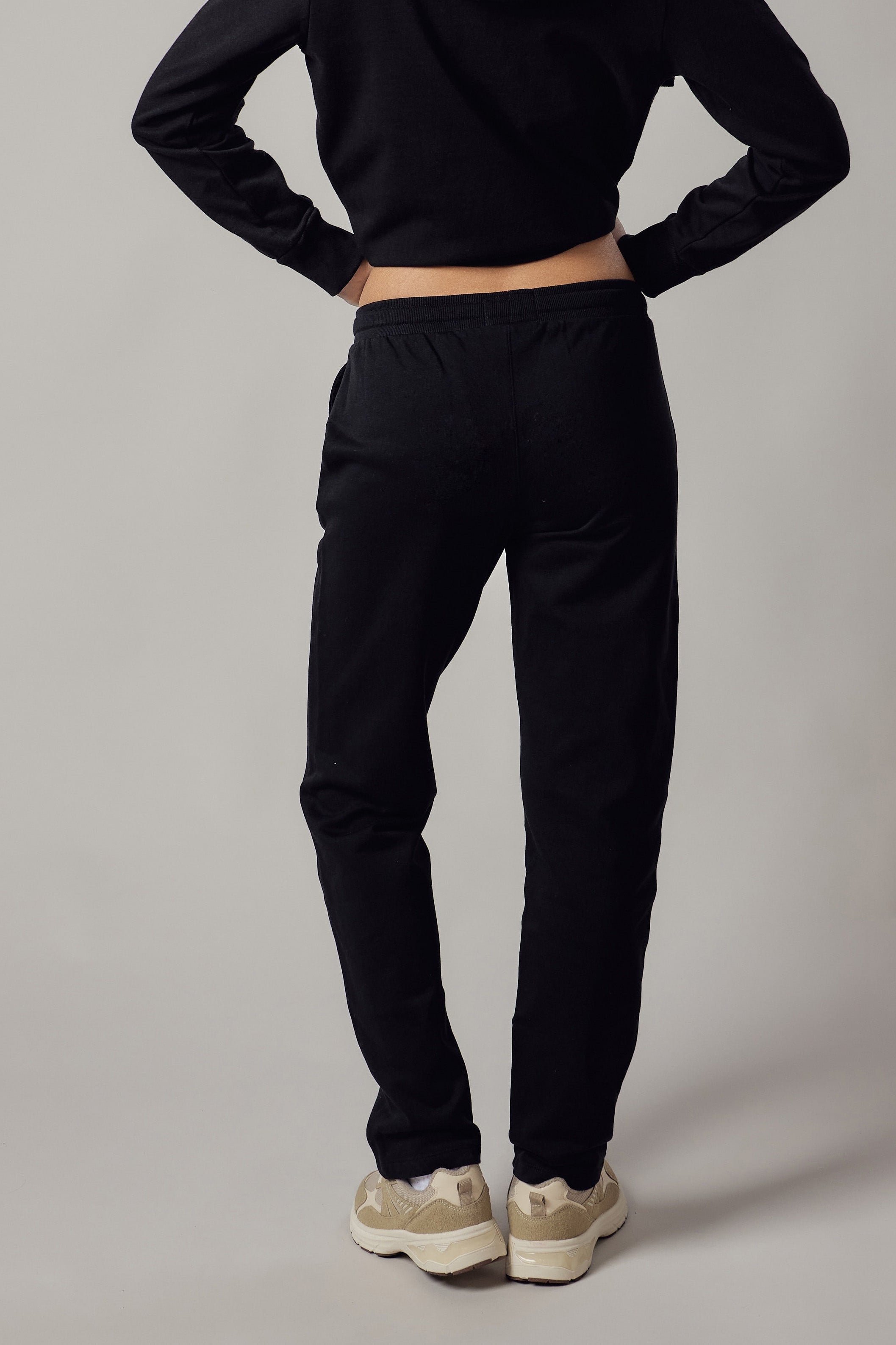 Joggers Dritti Nero