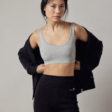 Light Grey Marl Sports Top
