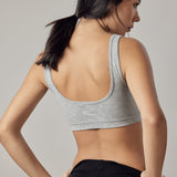 Light Grey Marl Sports Top