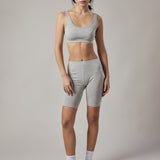 Biker Grigio Chiaro Melange - Set da 2