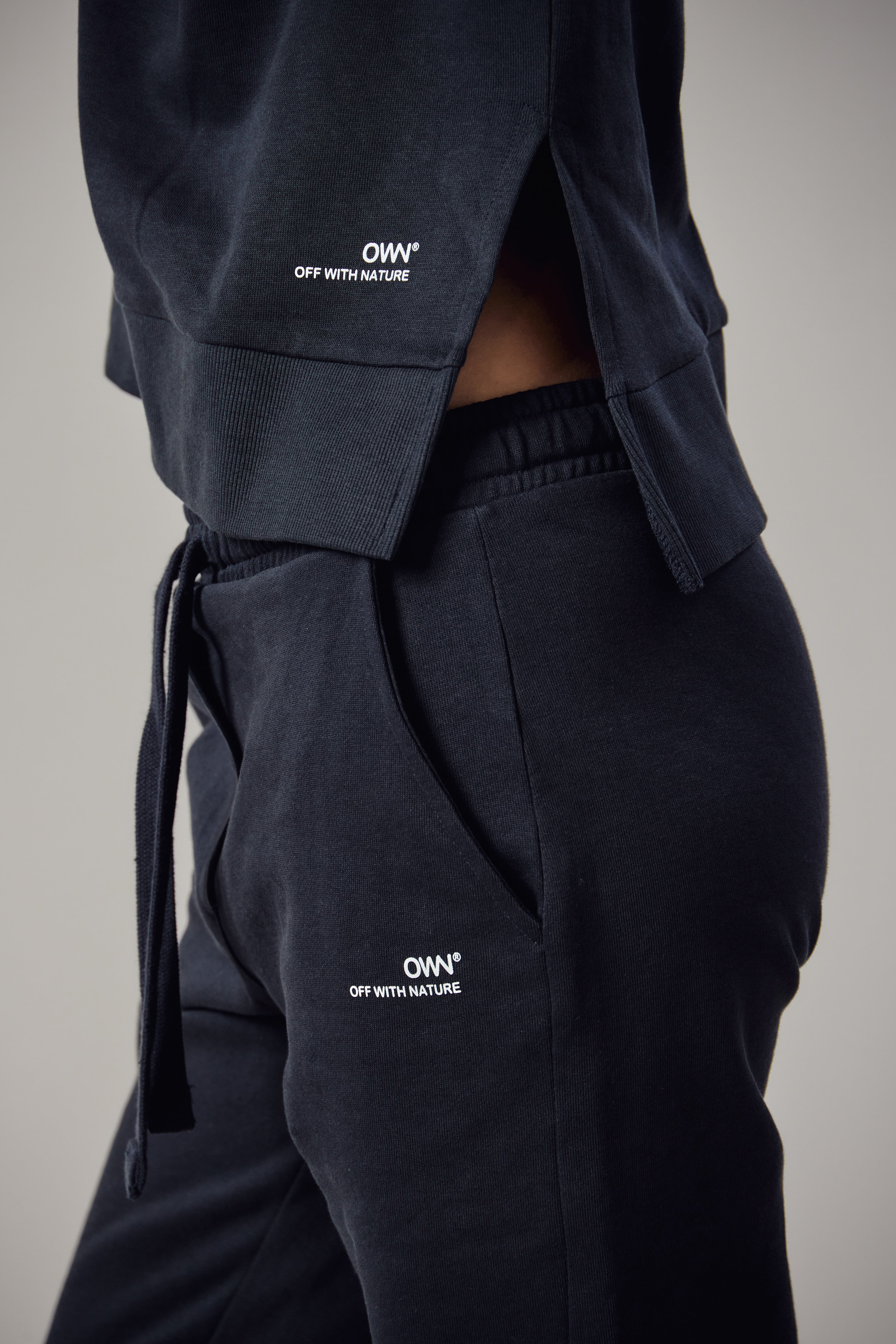 Joggers Dritti Blu