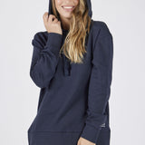 Hooded Sweatshirt with Side Slits + Fleece Joggers Set