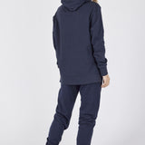 Hooded Sweatshirt with Side Slits + Fleece Joggers Set