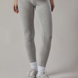 Leggings Grigio Chiaro Melange