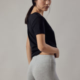 Leggings Grigio Chiaro Melange