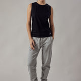 Joggers Grigio Chiaro Melange