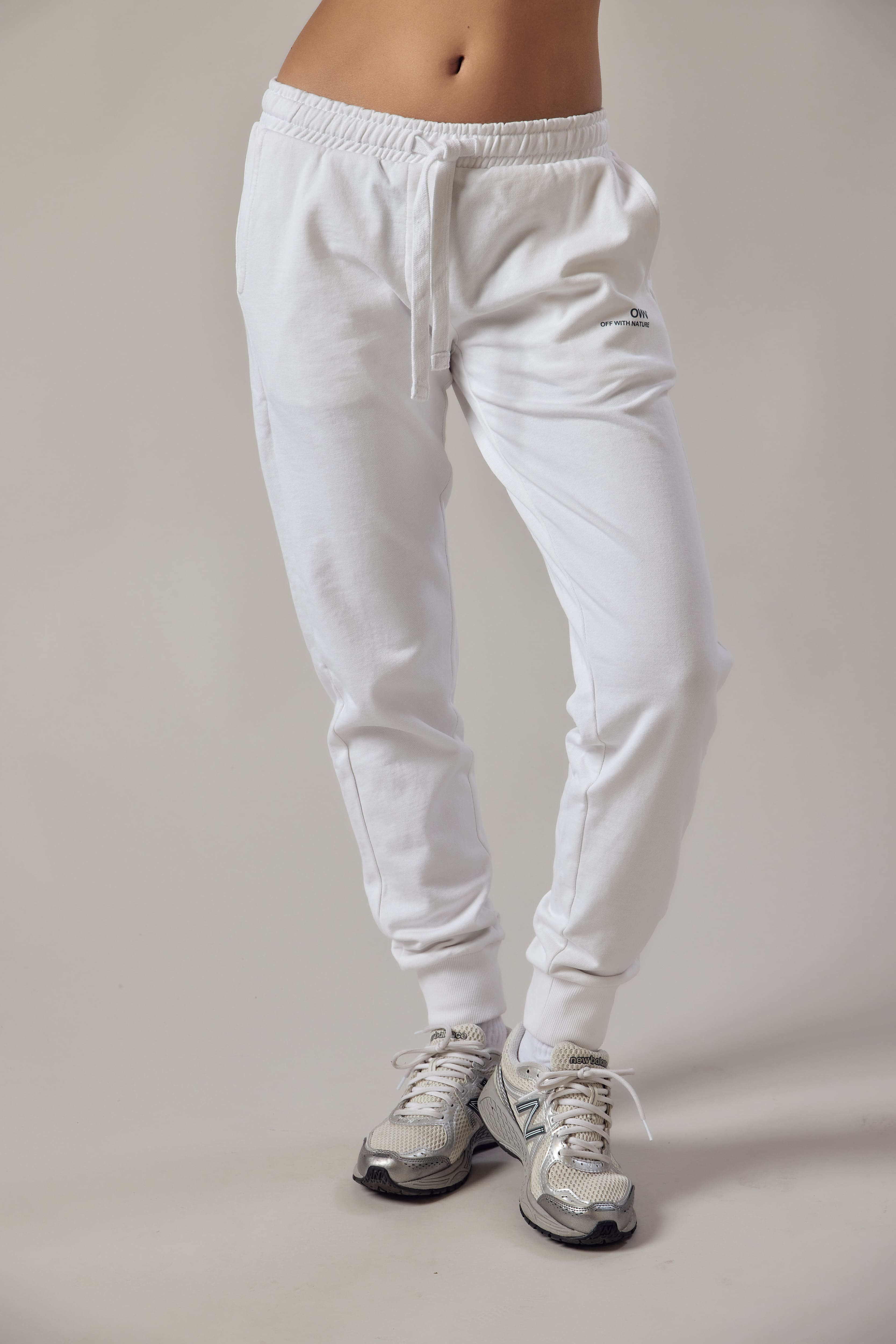 Joggers Bianco