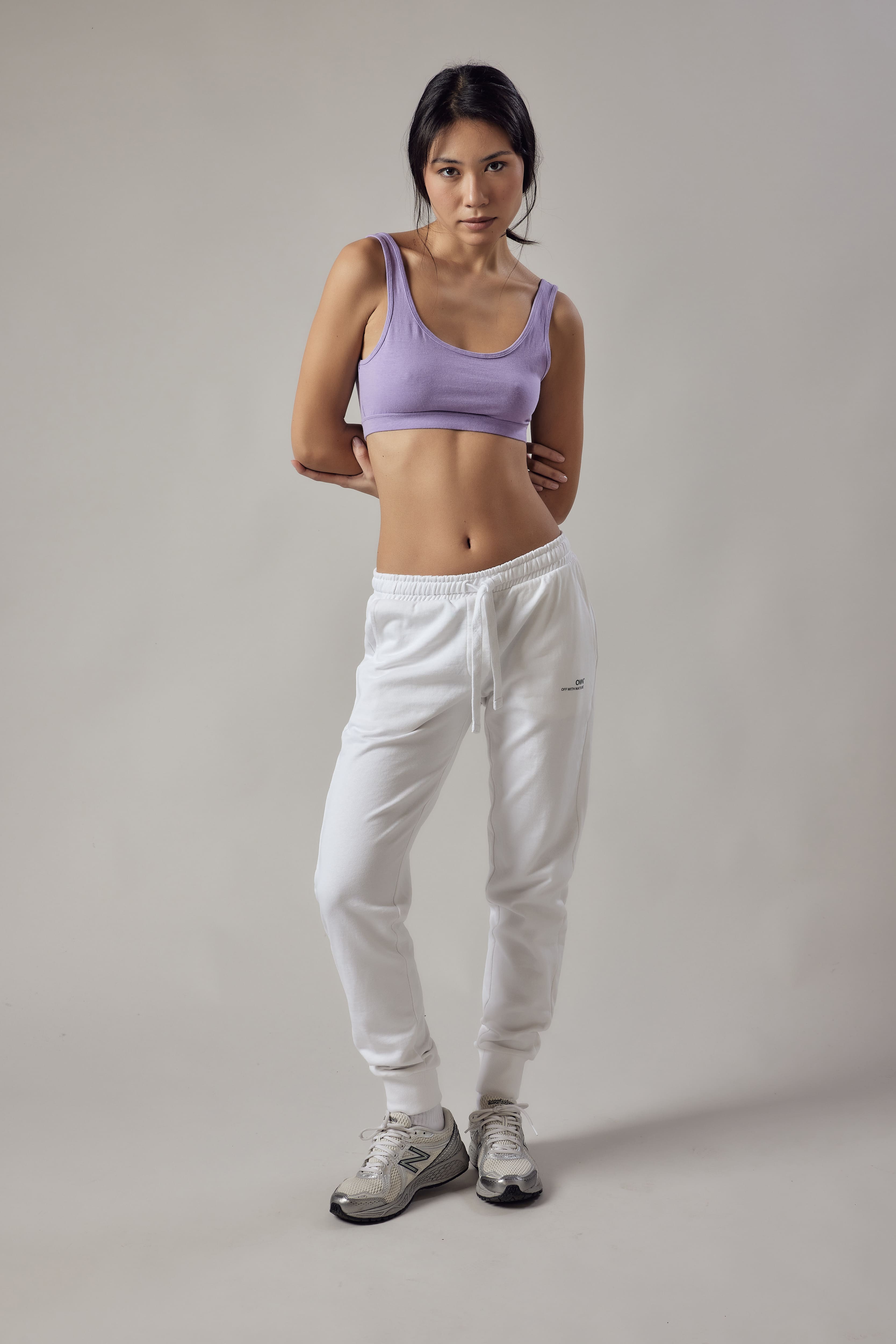 Joggers Bianco