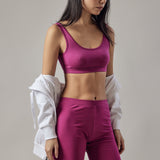Fuchsia Sports Bra
