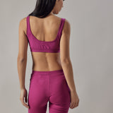 Fuchsia Sports Bra