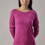 Fuchsia Long-Sleeved T-Shirt