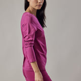 Fuchsia Long-Sleeved T-Shirt