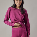 Felpa Girocollo Fucsia