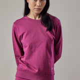 Felpa Girocollo Fucsia