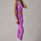 Anemone High-Waisted Active Leggings + Sports Top Set