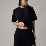 T-Shirt Corta Loose Fit Black