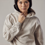 Set Felpa con Cappuccio + Joggers Loose Fit – Beige