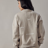 Set Felpa Girocollo + Joggers Loose Fit – Beige