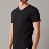 T-Shirt Scollo a V Elasticizzata