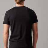 T-Shirt Scollo a V Elasticizzata