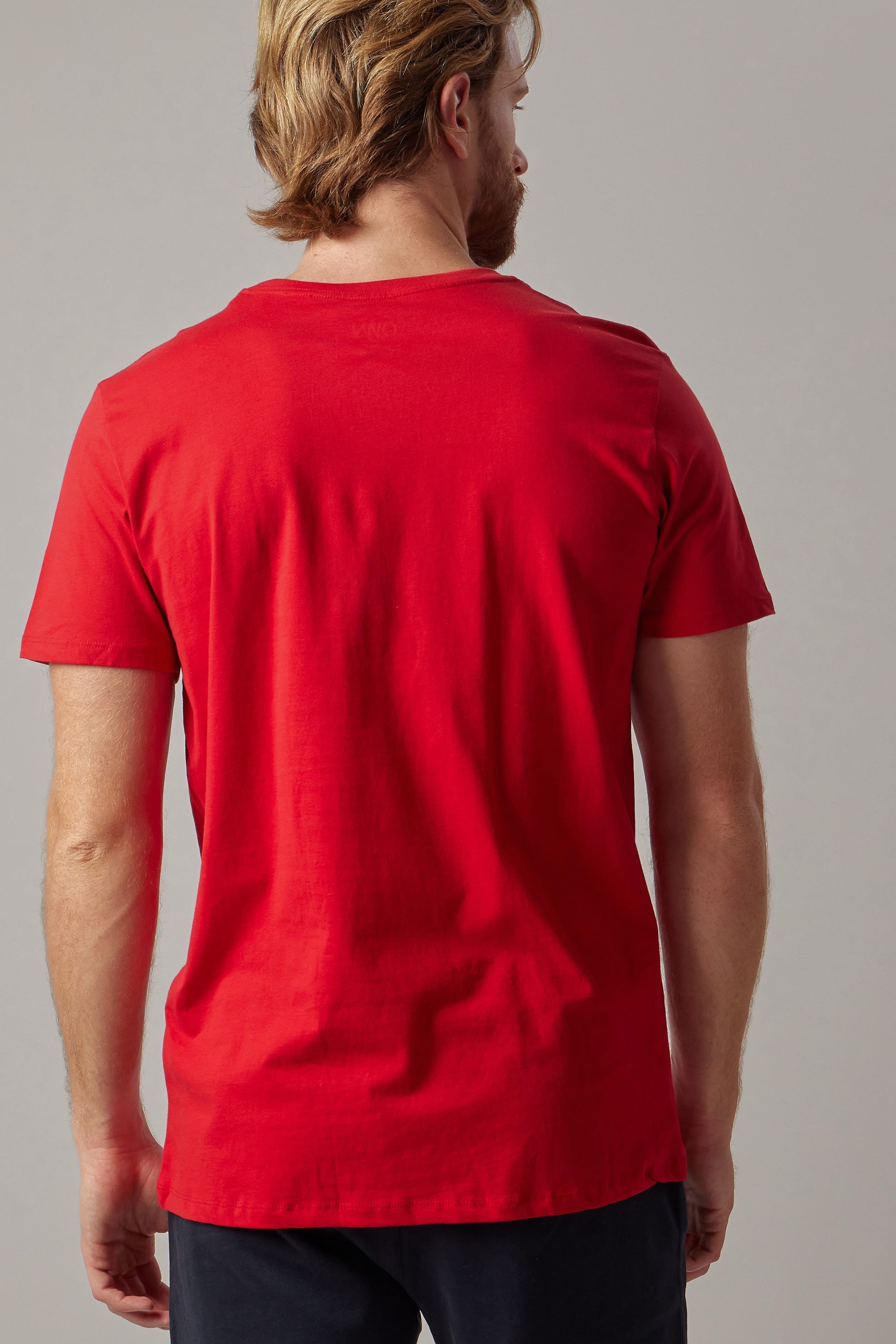 T-Shirt Girocollo Rosso