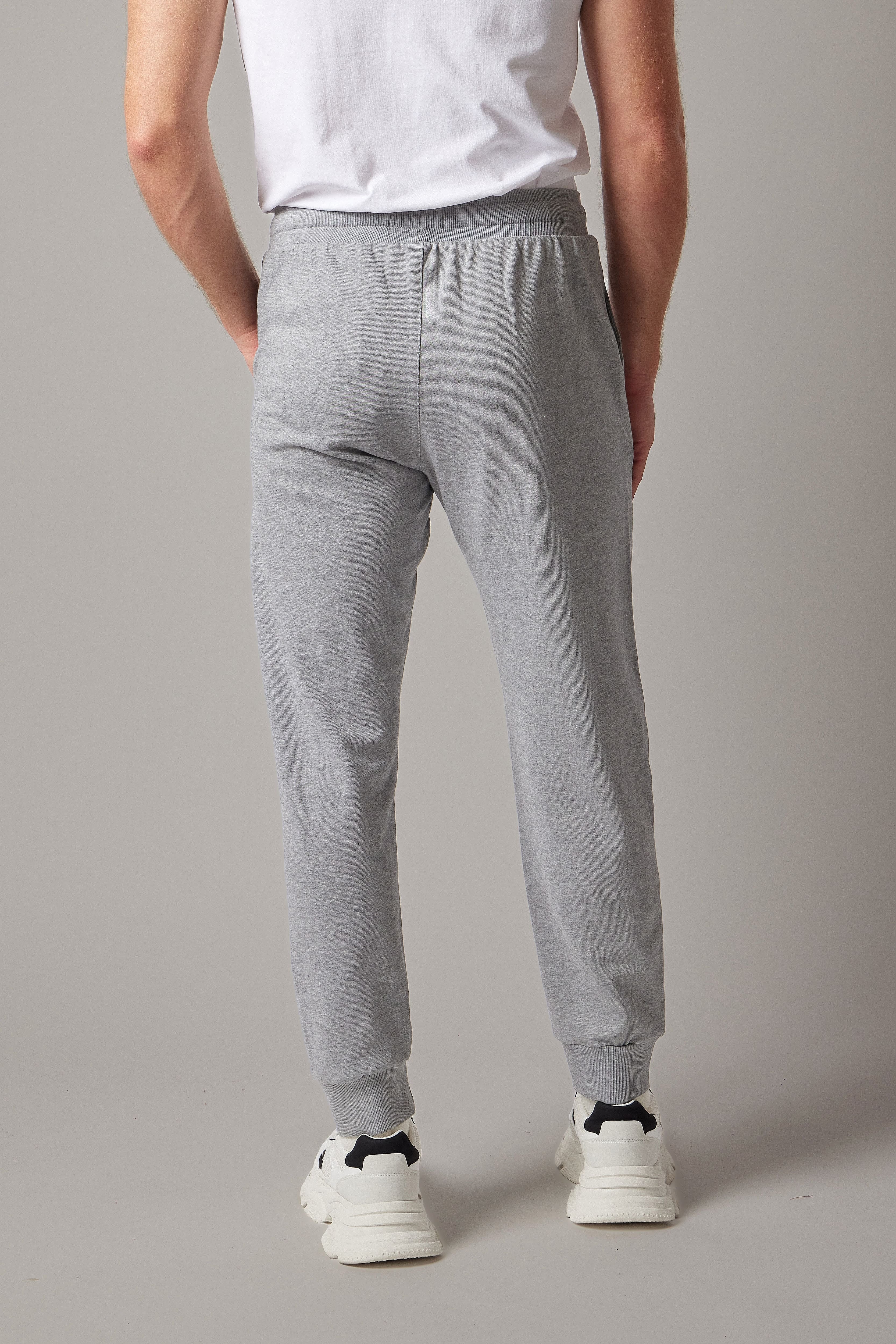 Joggers Grigio Chiaro Melange