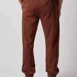 Brown Fleece Joggers