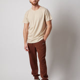 Brown Fleece Joggers