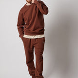 Brown Fleece Joggers