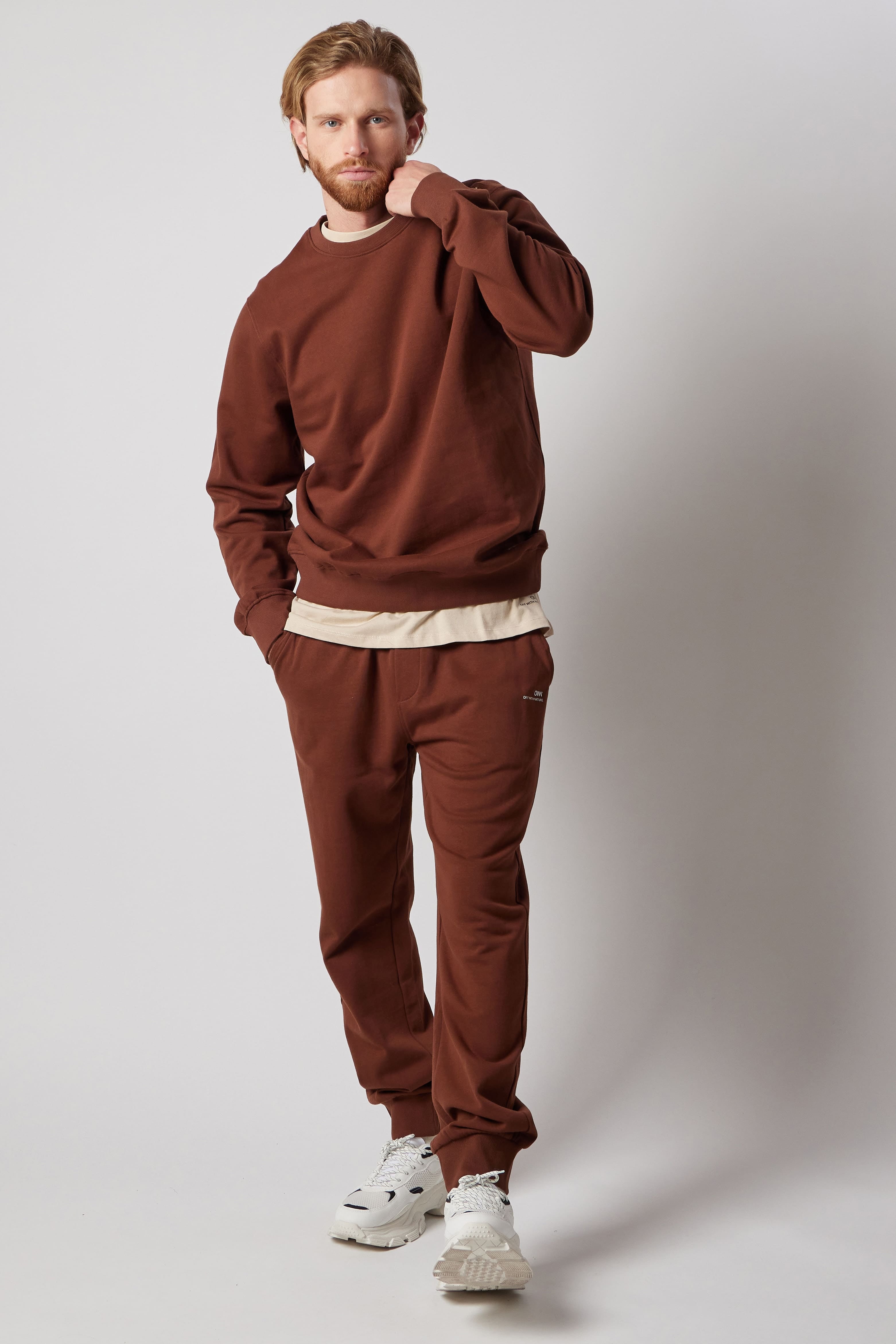 Crewneck Sweatshirt + Sweatpants Set