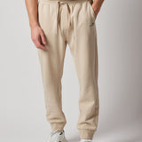 Ecru Fleece Joggers