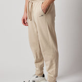 Ecru Fleece Joggers