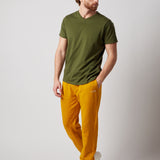 Ochre Fleece Joggers